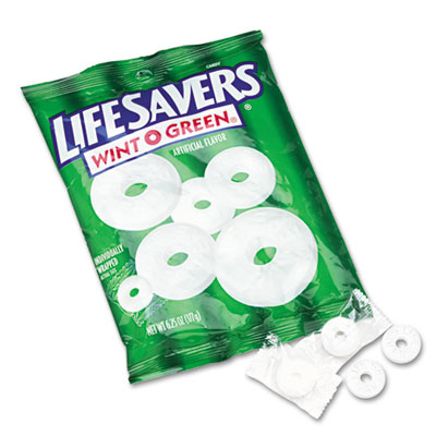 LifeSavers Hard Candy,
Wint-O-Green Flavor,
Individually Wrapped, 6.25oz
Bag