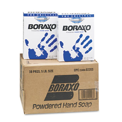 Boraxo Powdered Original Hand Soap, Unscented Powder, 5lb