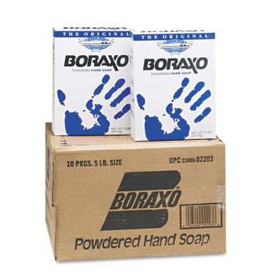 Boraxo Powdered Original Hand
Soap, Unscented Powder, 5lb
Box