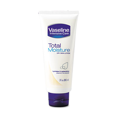 Vaseline Total Moisture Dry Skin Lotion, w/Vitamin E, 3 oz