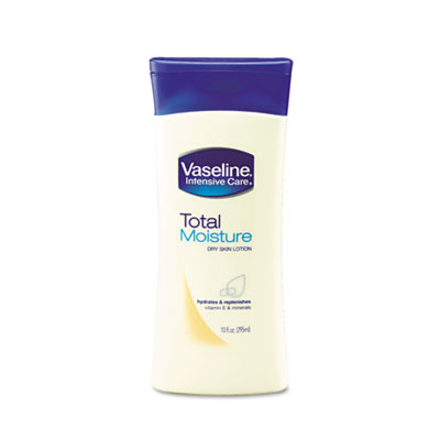 Vaseline Total Moisture Dry Skin Lotion, w/Vitamin E, 10