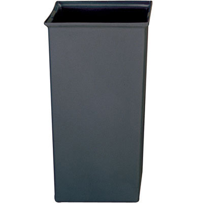 Rubbermaid Commercial Rigid
Liner, Square, Plastic, 24
2/3 gal, Gray