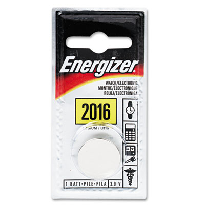 Energizer
Watch/Electronic/Specialty
Battery, 2016, 3 Volt