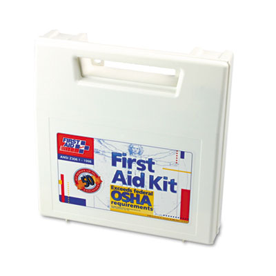 First Aid Only First Aid Kit
for 50 People, 195 Pieces,
OSHA/ANSI Compliant, Plastic
Case