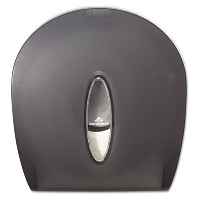 Georgia Pacific Professional
Jumbo Jr. Tissue Dispenser,
10 5/8 x 5 1/2 x 11 3/8,
Translucent Smoke