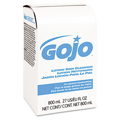 GOJO Lotion Skin Cleanser
Refill, Pleasant, Liquid,
800ml Bag