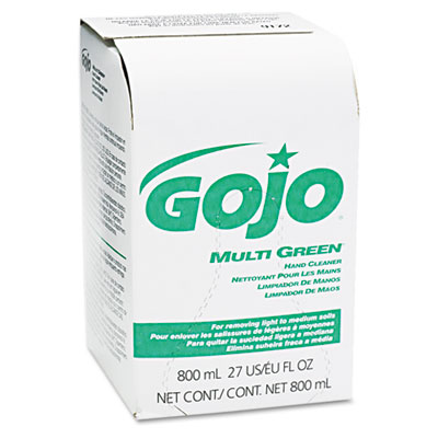 GOJO MULTI GREEN Hand Cleaner 800-ml Bag-in-Box Dispenser