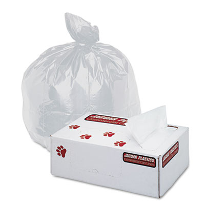 Jaguar Plastics Commercial Can Liner, 30 x 37,