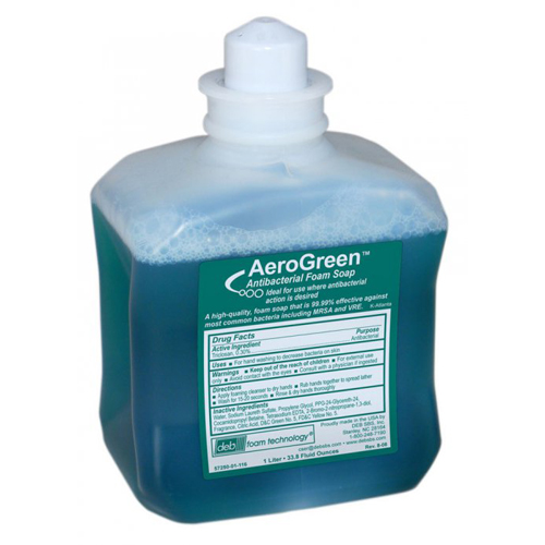 Deb Aero Green Antibacterial Foam Wash w/ Triclosan