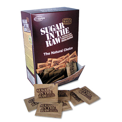 Sugar in the Raw Unrefined
Sugar Made From Sugar Cane,
200 Packets/Box