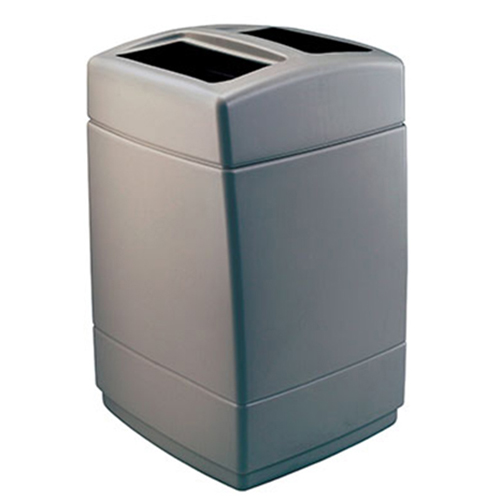 55-Gallon Square Waste
container