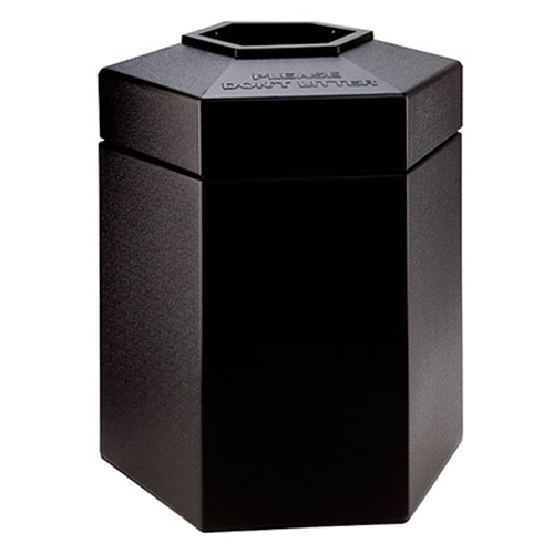 45-Gallon Hex Waste Container