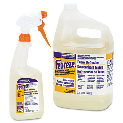 Febreze Fabric Refresher &amp;
Odor Eliminator, 5X
Concentrate, 1gal Bottle