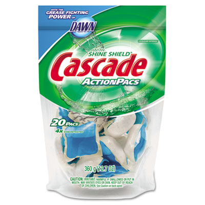 Cascade Action Pacs, Blue.7
oz. Reclosable Bag
5/CS
BAGS/CASE