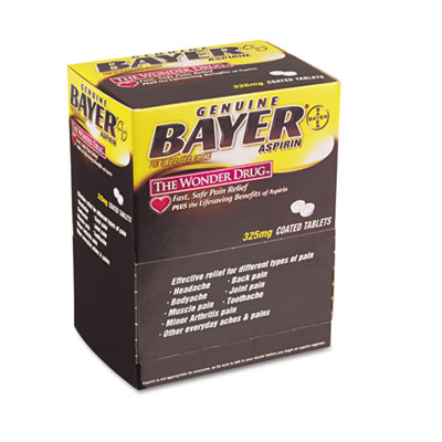 Bayer Aspirin Tablets, 2/Pack
