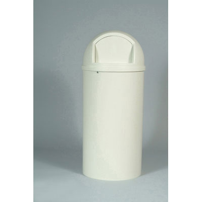 Rubbermaid Commercial Marshal Classic Container, Round,