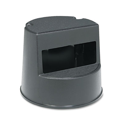 Rubbermaid Commercial Rolling Step Stool, Curved,