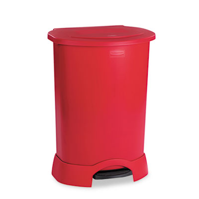 Rubbermaid Commercial Step-On Container, Oval,
