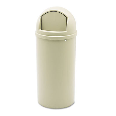 Rubbermaid Commercial Marshal Classic Container, Round,