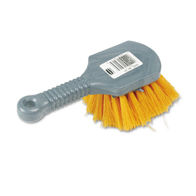 Rubbermaid Commercial Long Handle Scrub, 8&quot; Plastic