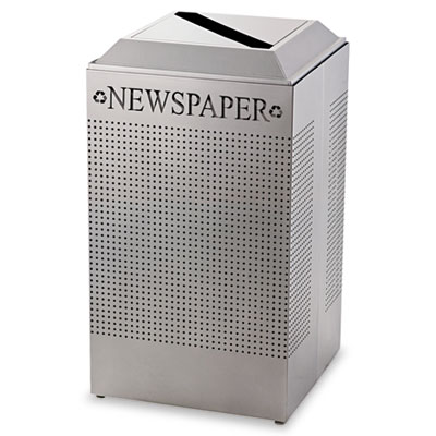 Rubbermaid Commercial Silhouette Paper Recycling
