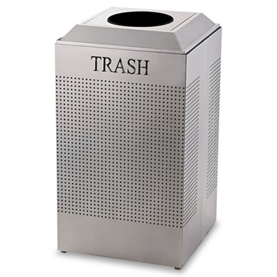 Rubbermaid Commercial Silhouette Waste Receptacle,