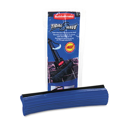 Rubbermaid Commercial Sponge Mop Head Refill, Polyvinyl