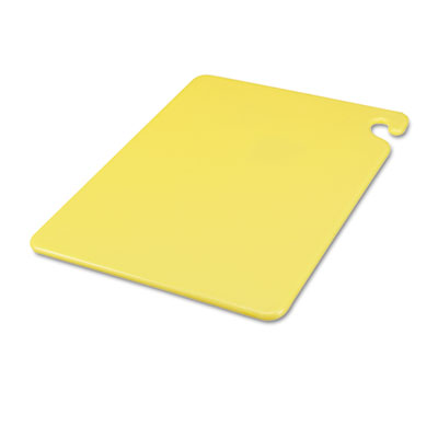 San Jamar Cut-N-Carry Color
Cutting Board, Plastic, 20w x
15d x 1/2h, Yellow