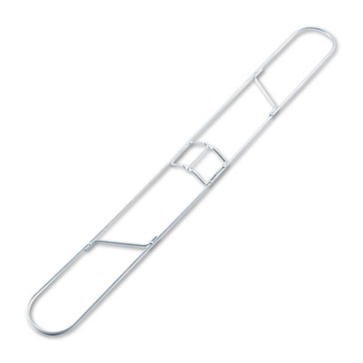 UNISAN Clip-On Dust Mop Frame, 48w x 5d, Zinc Plated