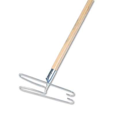 UNISAN Wedge Dust Mop Head Frame/Handle, 15/16 Dia. x 48