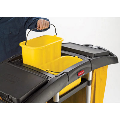 Rubbermaid Commercial Bi-Bag Waste-Collection Cleaning
