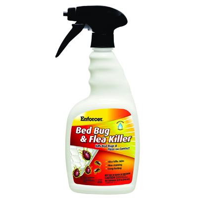 Enforcer Bed Bug &amp; Flea Killer, 32 oz Spray Bottle,