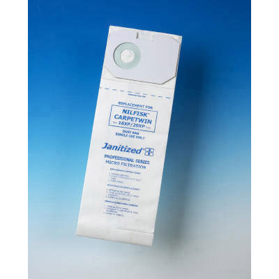 Janitized Vacuum Filters for Nilfisk CarpeTwin Upright