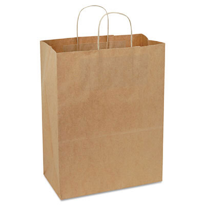 GEN Handled Shopping Bags,
#65, 13w x 7d x 17h, Natural