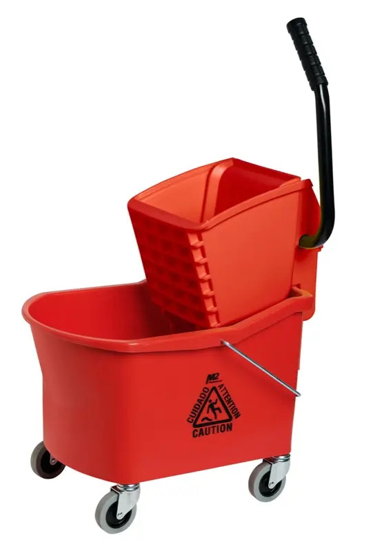 32Qt/30L Grizzly Side Press  Combo Red