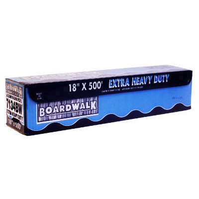 Boardwalk Extra Heavy-Duty
Aluminum Foil Roll, 18&quot; x 500
ft, Silver