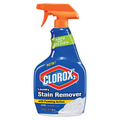 Clorox 2 Laundry Stain
Remover Spray, 22oz Spray
Bottle