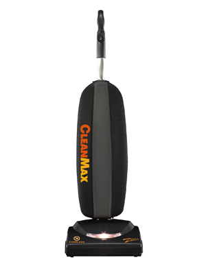 Cordless Zoom 800 Upright,
Interchangeable Lithium Ion 
Self-Sealing HEPA Media Bag,
Squeegee, LED
Headlight, charging cord