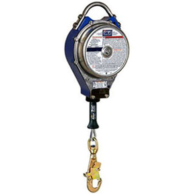 DBI-SALA Sealed-Blok
Self-Retracting Lifeline,
Galvanized Steel Cable,
130ft, 310lbs Cap.