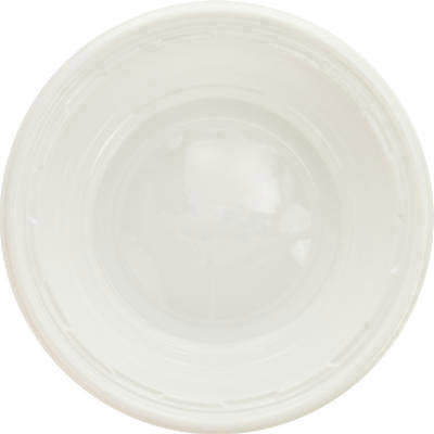 Dart Plastic Bowls, 5-6
Ounces, White, Round, 125/Pack