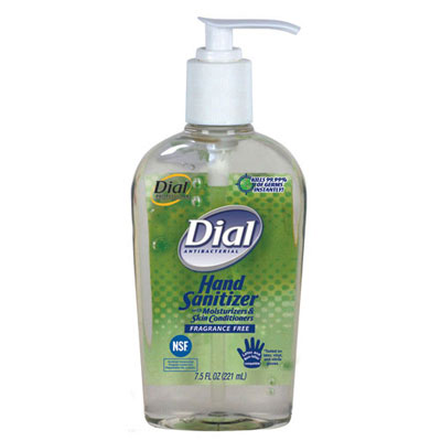 Dial Antibacterial Hand Sanitizer with Moisturizers,