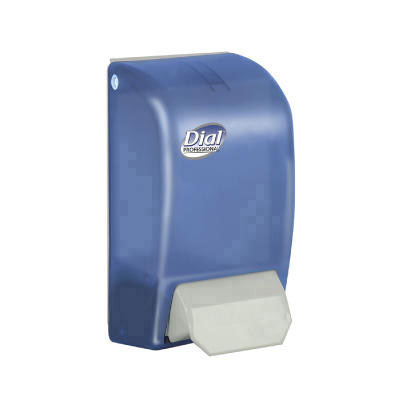 Dial Foaming Soap Dispensing System, 5 x 4-1/2 x 9, Blue,