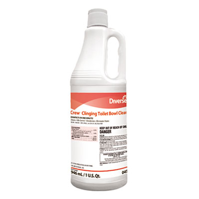 Diversey Crew Clinging Toilet Bowl Cleaner, Floral Scent,