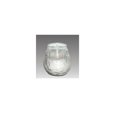 Fancy Heat Victorian Filled Candle, Clear, 60 Hour Burn,