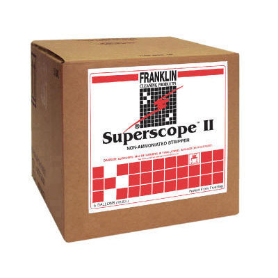 Franklin Cleaning Technology
Superscope II Non-Ammoniated
Floor Stripper, Liquid, 5
gal. Box