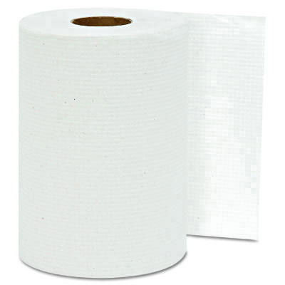 GEN Hardwound Roll Towels, 8&quot;
x 350 ft, White, 1-Ply