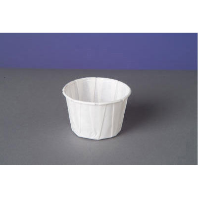 Genpak Paper Portion Cups, 2
oz., White, 250/Bag