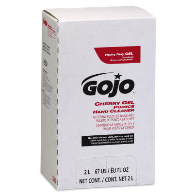 GOJO Cherry Gel Pumice Hand
Cleaner, 2000 ml Refill