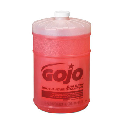 GOJO Spa Bath Body &amp; Hair Shampoo, Herbal Scent, Rose