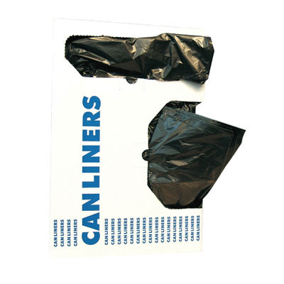 RePrime Low-Density Can Liner, 40 x 53, 55-Gallon,